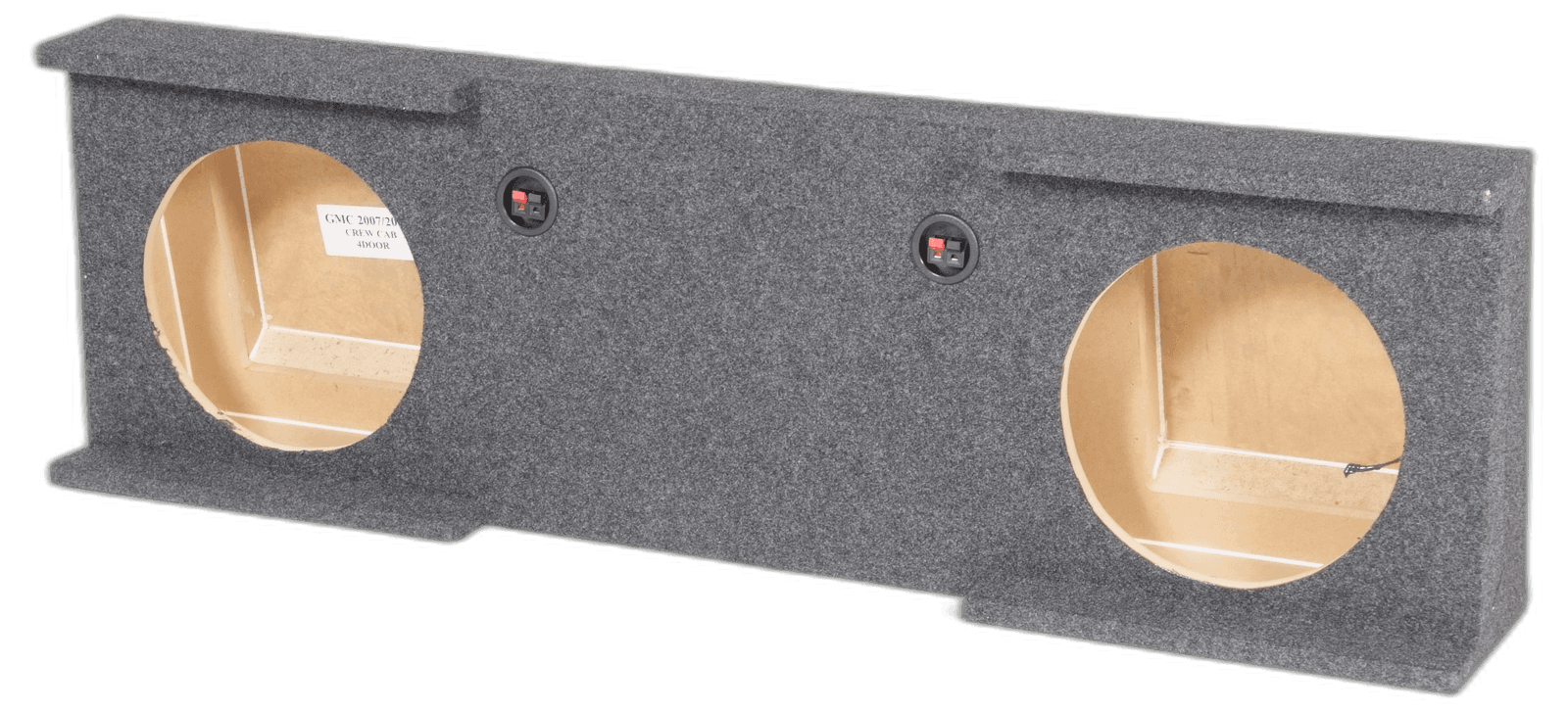 2007-2013 GMC/Chevy Crew Cab Dual 10” Speaker Box