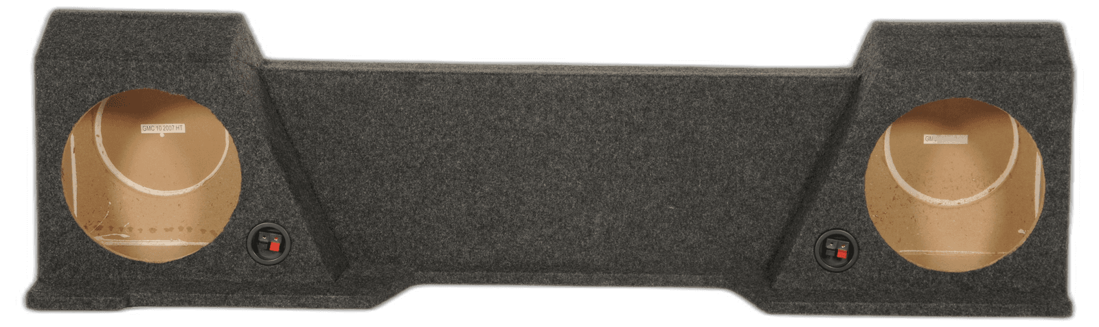 2007-2013 GMC/Chevy Extended Cab Dual 10” Speaker Box