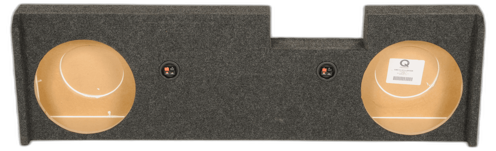 2014-2018 GMC/Chevy Crew Cab Dual 12” Speaker Box
