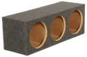 Triple 12” Heavy Duty Sealed Speaker Box - Thumbnail 2