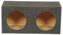 Dual 10” Heavy Duty Sealed Speaker Box - Thumbnail 2