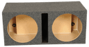 Dual 15” Heavy Duty Sealed Speaker Box - Thumbnail 1