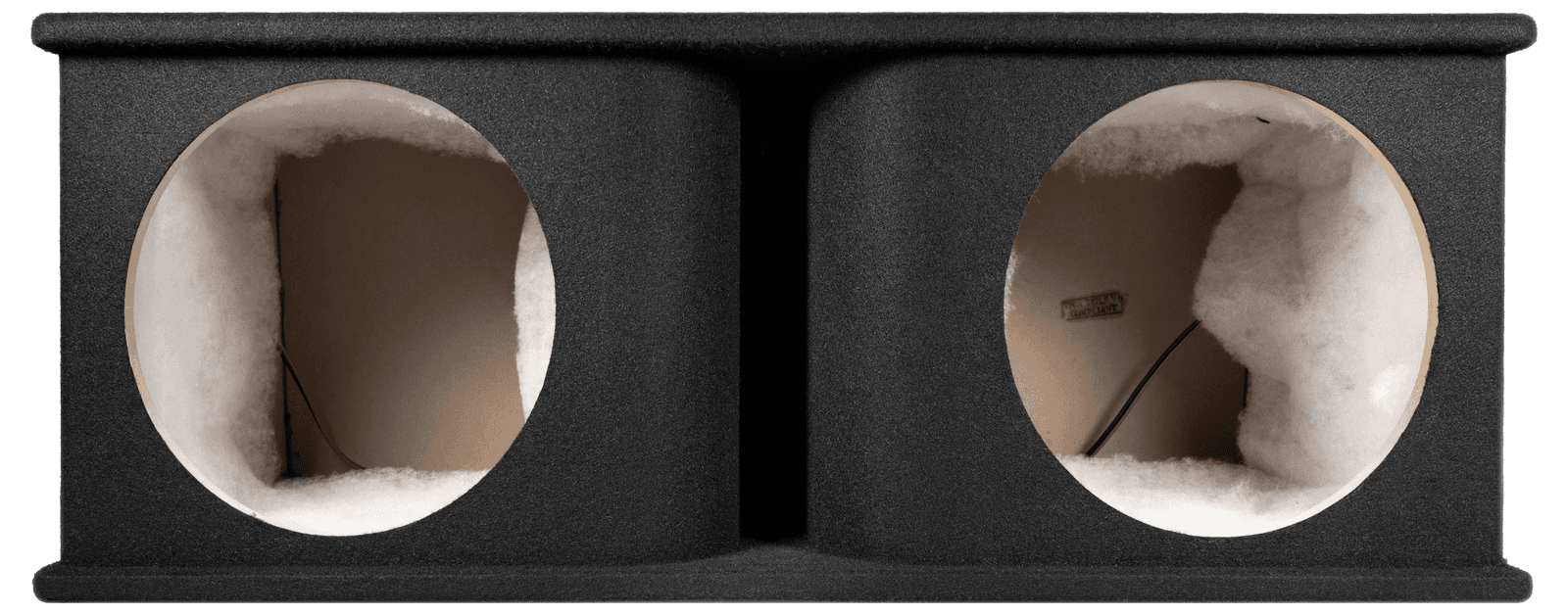 Dual 12” Vented Curved Speaker Box