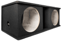 Dual 12” Vented Curved Speaker Box - Thumbnail 2