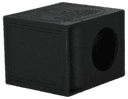 Single 10” Vented Curved Speaker Box - Thumbnail 2