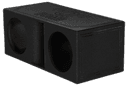 Dual 12” Vented Curved Speaker Box - Thumbnail 2