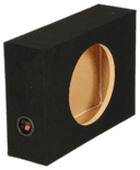 Single 10” Sealed Shallow Mount Speaker Box - Thumbnail 2