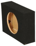 Single 12” Sealed Shallow Mount Speaker Box - Thumbnail 3