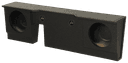 2004-2008 Ford Super Crew/Xcab Dual 12” Speaker Box - Thumbnail 2