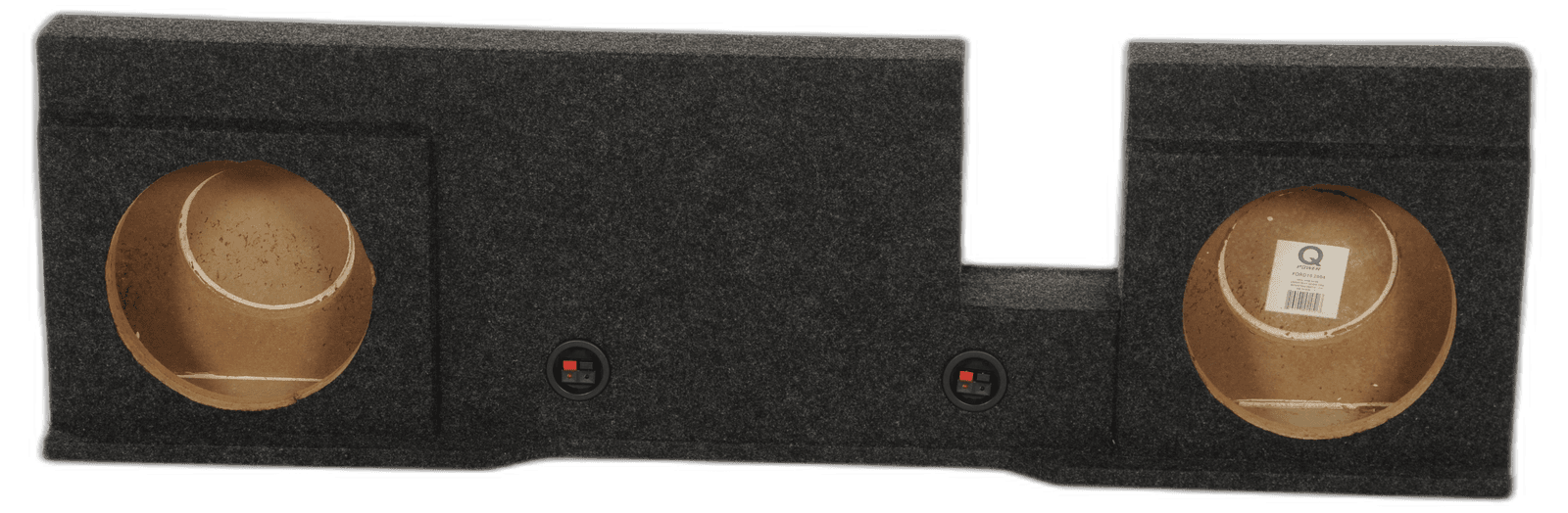 2004-2008 Ford Super Crew/Xcab Dual 10” Speaker Box