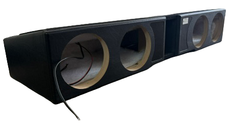 2007-2026 GMC/Chevy Crew Cab Quad 8” Speaker Box - Thumbnail 3