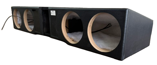 2007-2026 GMC/Chevy Crew Cab Quad 8” Speaker Box - Thumbnail 4